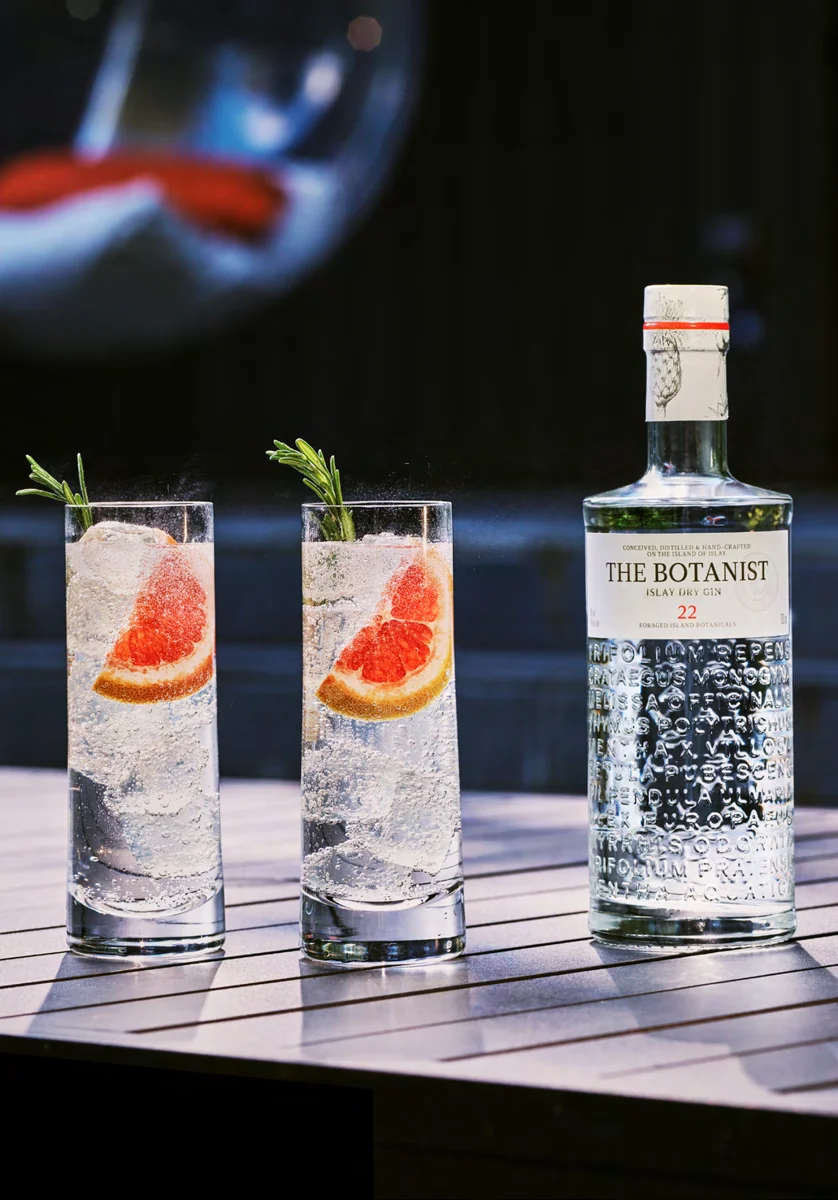 Drink com gin The Botanist